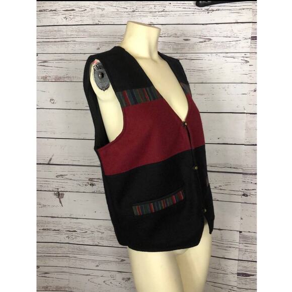 VINTAGE Handmade 100% Wool Made In Napal Vest - Picture 6 of 16